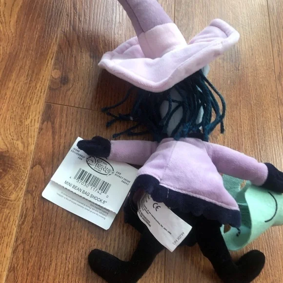 Vintage Disney Nightmare Before Christmas: Mini Bean Bag Shock 8” - Picture 4 of 5